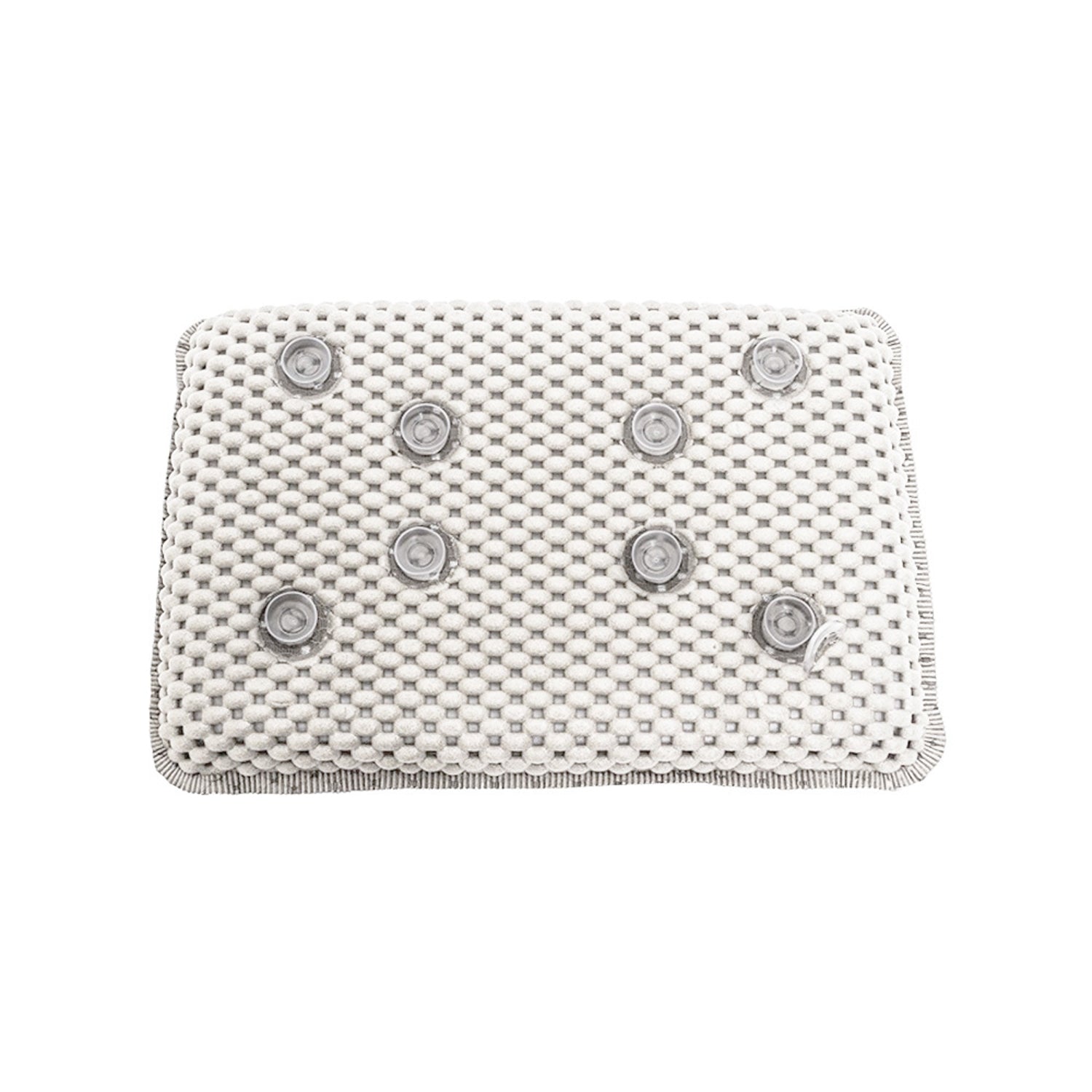 ITY International - Coussin pour le Bain,11" x 7" x 2.1", Blanc - Simple Boutique