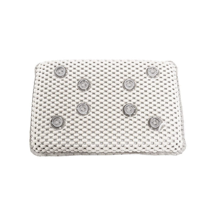 ITY International - Coussin pour le Bain,11" x 7" x 2.1", Blanc - Simple Boutique