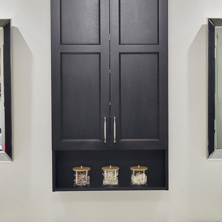 ITY International - Ensemble de 3 Grands Pots de Rangement avec Couvercle en Bambou - Simple Boutique