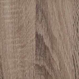 ITY International - Étagère en MDF à 4 Tablettes, 13.4"x13"x43.3", Gris Taupe - Simple Boutique