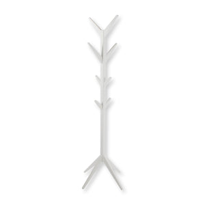 ITY International - Patère/Porte-Manteaux, Fabriqué en MDF, Hauteur de 70", Blanc - Simple Boutique