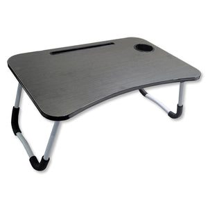 ITY International - Plateau pour le Lit Pliable, 23.6" x 15.7", 10.2", Noir - Simple Boutique