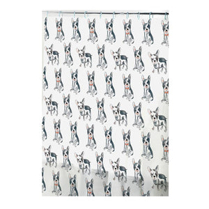 ITY International - Rideau de Douche en Peva, 71" x 71", Motif de Chiens - Simple Boutique