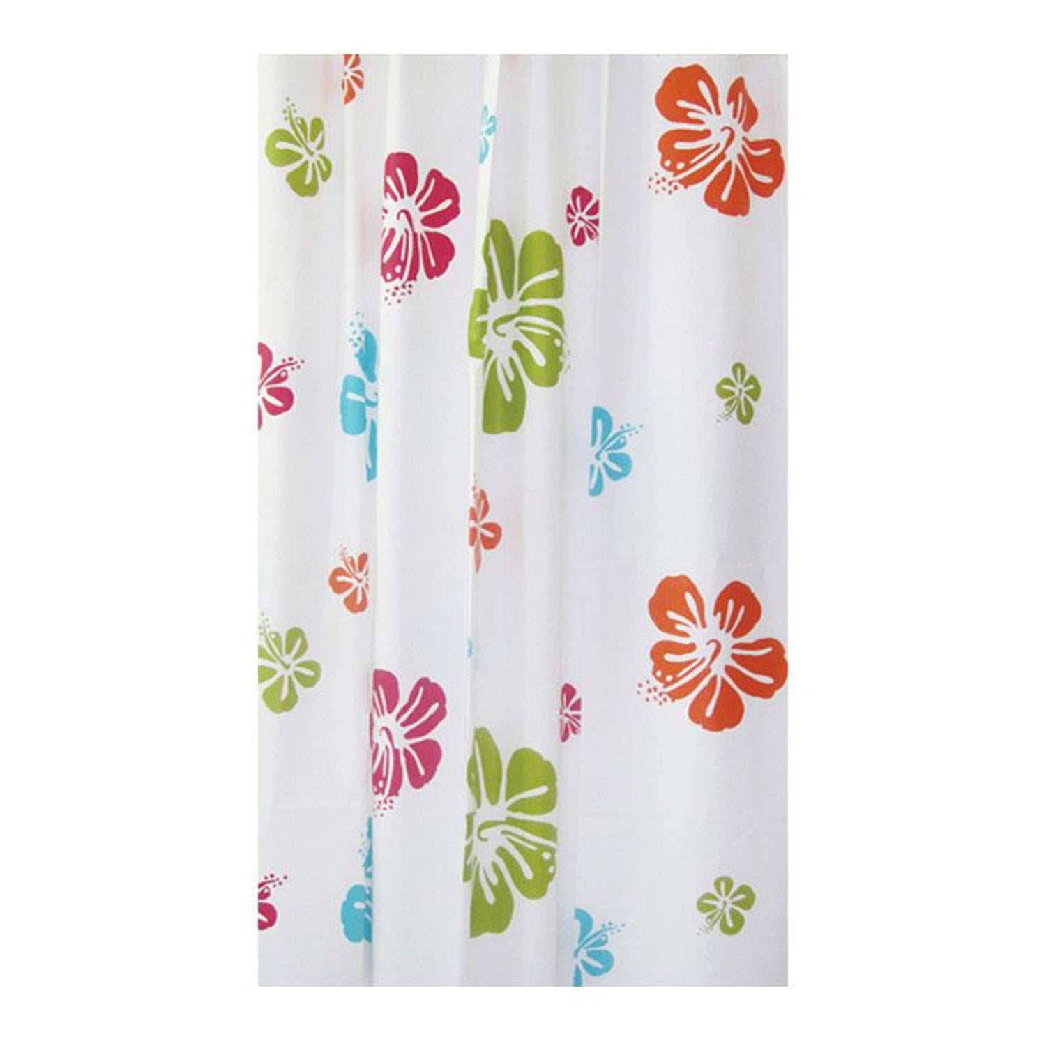 ITY International - Rideau de Douche en Peva, 71" x 71", Motif de Fleurs - Simple Boutique