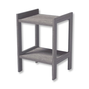 ITY International - Table d'appoint/ Table de Chevet en MDF, 15.75" x 22" x 15.75", Gris Taupe - Simple Boutique