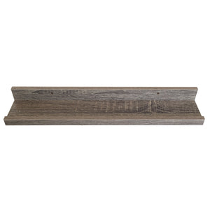 ITY International - Tablette Flottante Murale, 27.55"x3.75"x2", Gris Taupe - Simple Boutique
