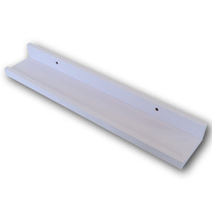 ITY International - Tablette Flottante Murale, 47.25"x3.75"x2", Blanc - Simple Boutique