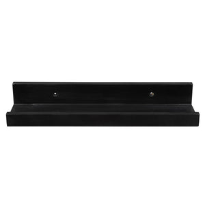 ITY International - Tablette Flottante Murale, 47.25"x3.75"x2", Noir - Simple Boutique