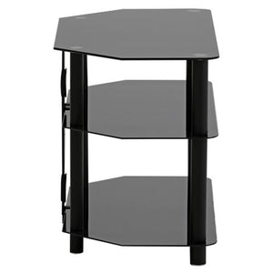 Impressions BM-105 Meuble Audio-Video À 3 Tablettes En Verre Trempé - Simple Boutique