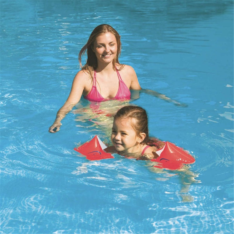 Intex - Brassards de Natation Gonflables, Pour Enfants de 3 à 6 ans, Orange - Simple Boutique