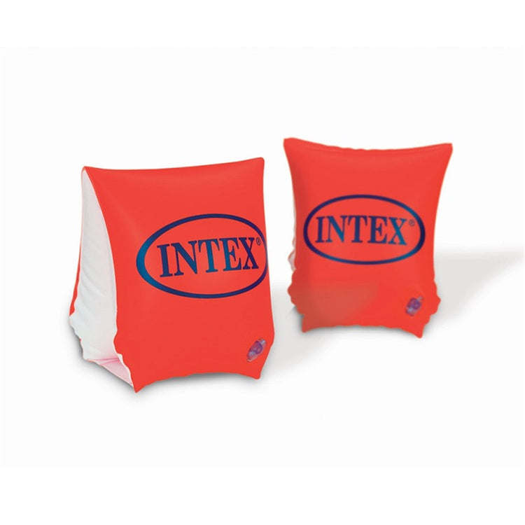 Intex - Brassards de Natation Gonflables, Pour Enfants de 3 à 6 ans, Orange - Simple Boutique