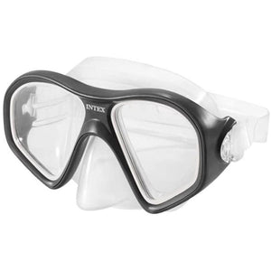 Intex - Ensemble de Plongée Reef Rider, Masque et Tuba, Noir - Simple Boutique