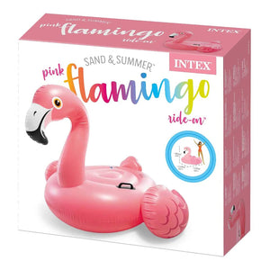 Intex - Flamant Rose Gonflable pour Piscine, 56'' x 54'' x 38'', Rose - Simple Boutique