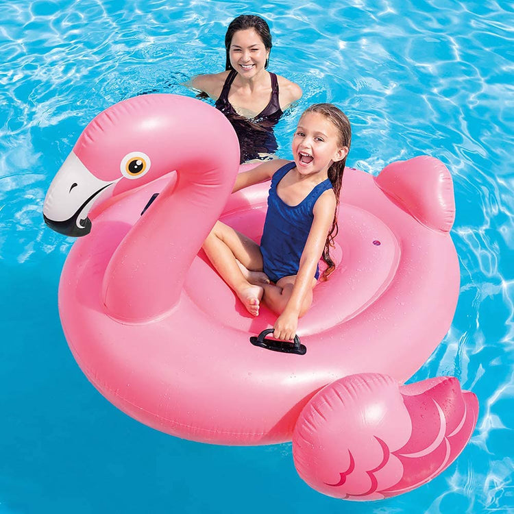 Intex - Flamant Rose Gonflable pour Piscine, 56'' x 54'' x 38'', Rose - Simple Boutique