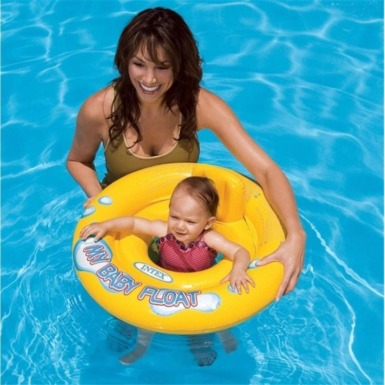 Intex - Flotteur pour Bambin My Baby Float, 1 à 2 ans, Jaune - Simple Boutique