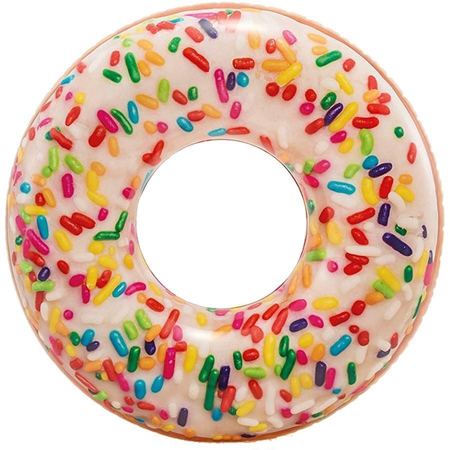 Intex - Grande Boué Gonflable, Diamètre de 39'', Motif Donut Sucré - Simple Boutique