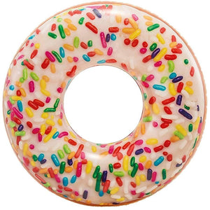 Intex - Grande Boué Gonflable, Diamètre de 39'', Motif Donut Sucré - Simple Boutique