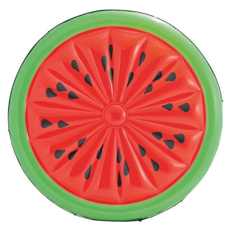 Intex - Grande île Gonflable, Diamètre de 72'', Motif de Melon d'eau - Simple Boutique