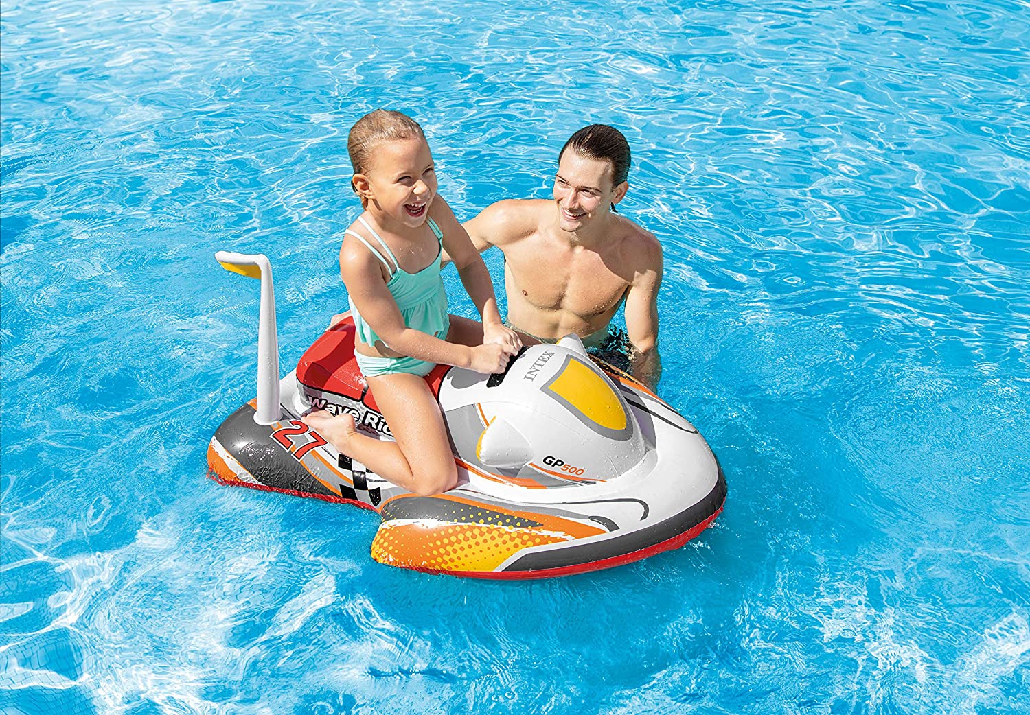 Intex Jouet Gonflable Wave Rider pour Enfant 46" X 30.5" - Simple Boutique