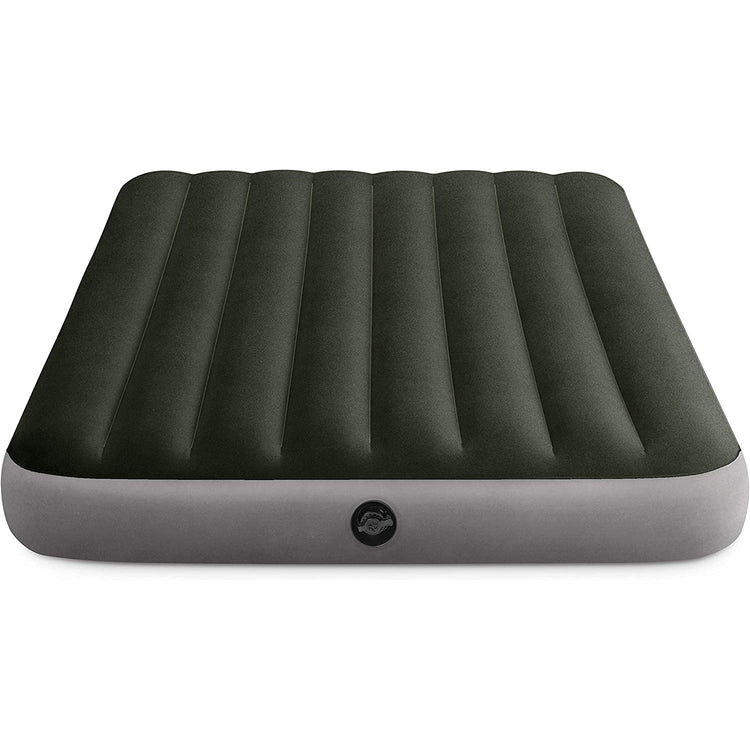 Intex - Matelas Gonflable DuraBeam, Poids Maximum 600lbs, Grandeur Double, Gris - Simple Boutique