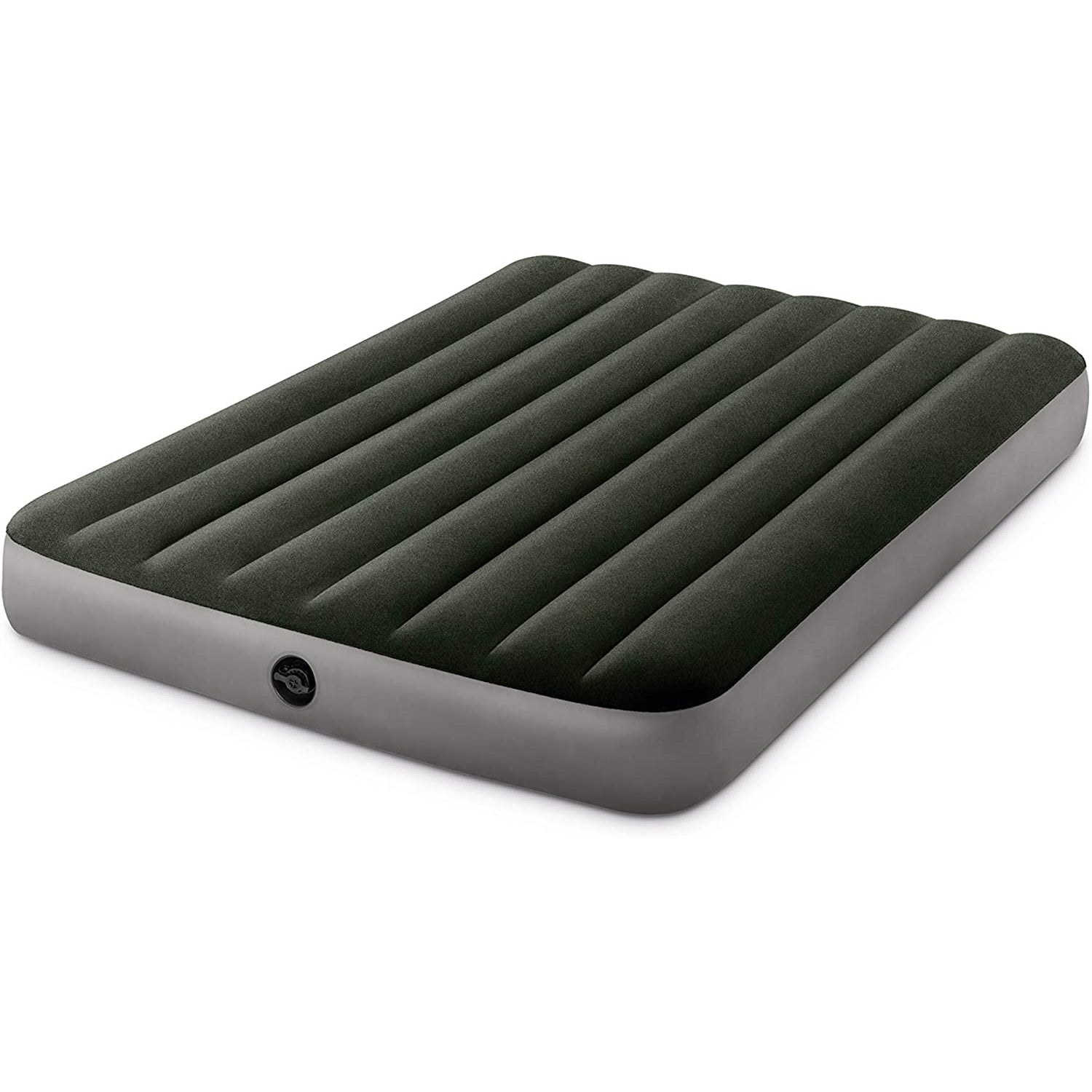 Intex - Matelas Gonflable DuraBeam, Poids Maximum 600lbs, Grandeur Double, Gris - Simple Boutique