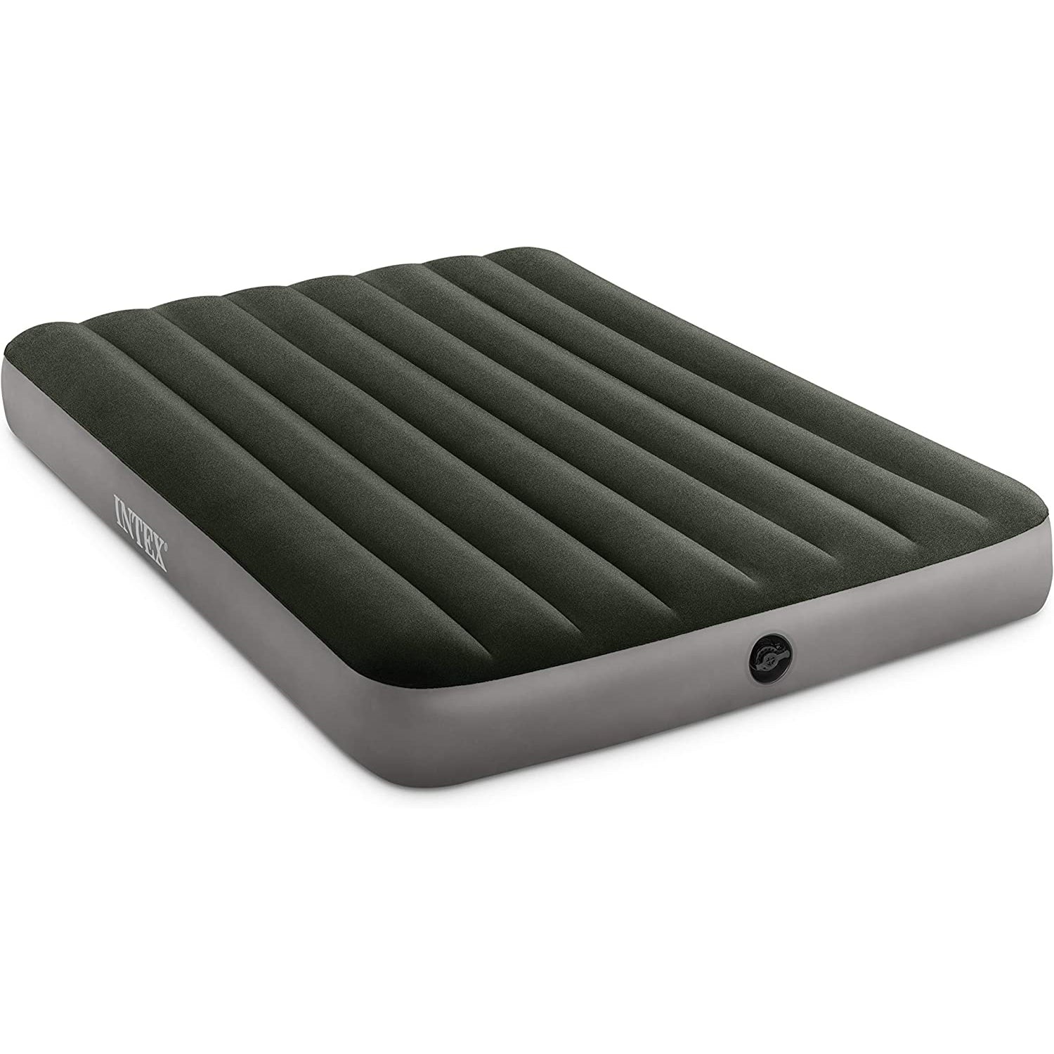 Intex - Matelas Gonflable DuraBeam, Poids Maximum 600lbs, Grandeur Double, Gris - Simple Boutique