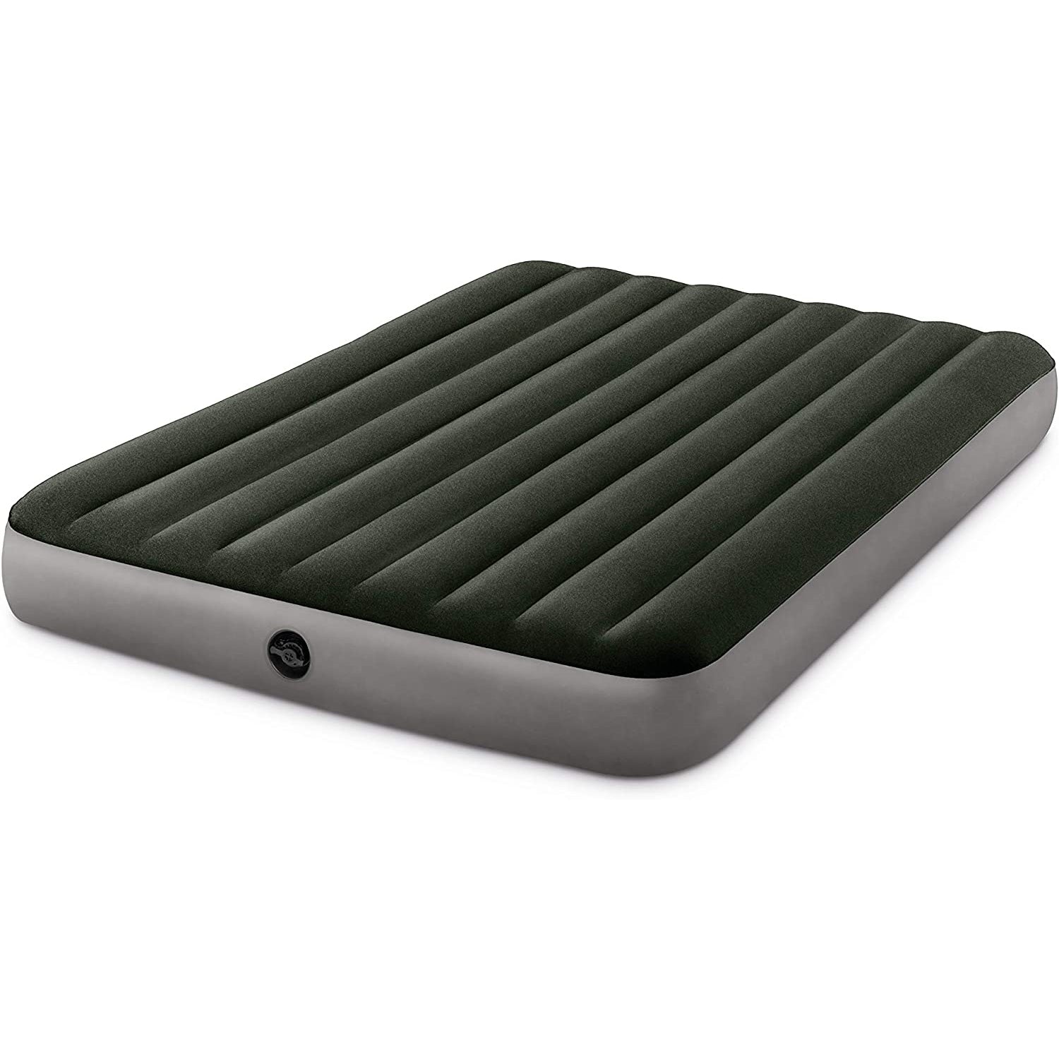 Intex - Matelas Gonflable DuraBeam, Poids Maximum 600lbs, Grandeur Queen, Gris - Simple Boutique
