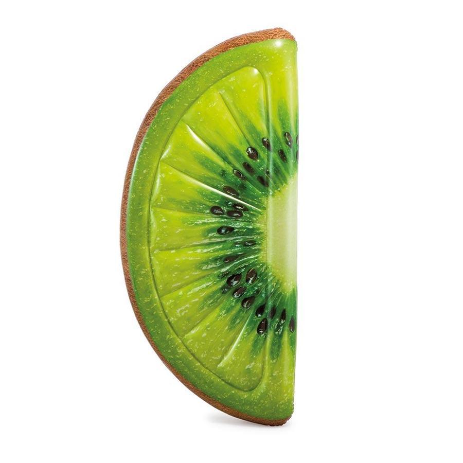 Intex - Matelas Gonflable pour Piscine en Forme de Tranche de Kiwi Géant, Vert - Simple Boutique