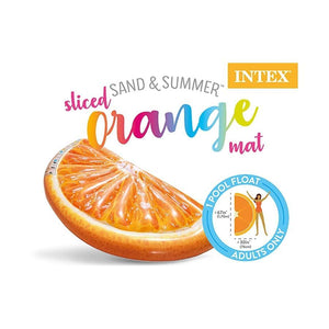 Intex - Matelas Gonflable pour Piscine en Forme de Tranche d'orange Géante - Simple Boutique