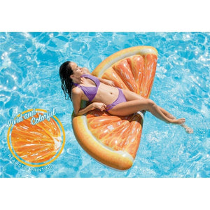 Intex - Matelas Gonflable pour Piscine en Forme de Tranche d'orange Géante - Simple Boutique