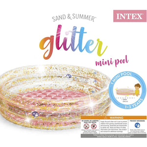 Intex - Mini Piscine Gonflable, Diamètre de 34'', Pour Enfants de 1 à 3 Ans, Rose - Simple Boutique