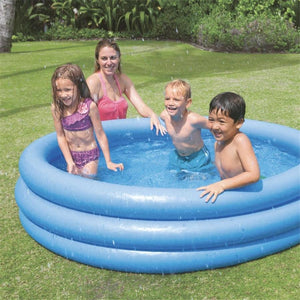 Intex - Piscine Gonflable pour Enfants, 66'' de Diamètre, Bleu Cristal - Simple Boutique
