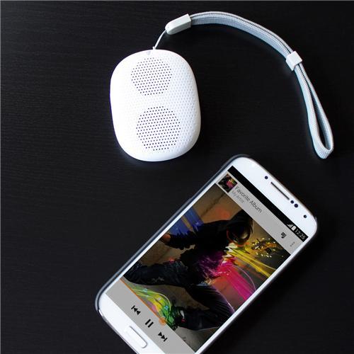 Isound Pop Drop Mini Haut-Parleur Sans-Fil Bluetooth Blanc - Simple Boutique