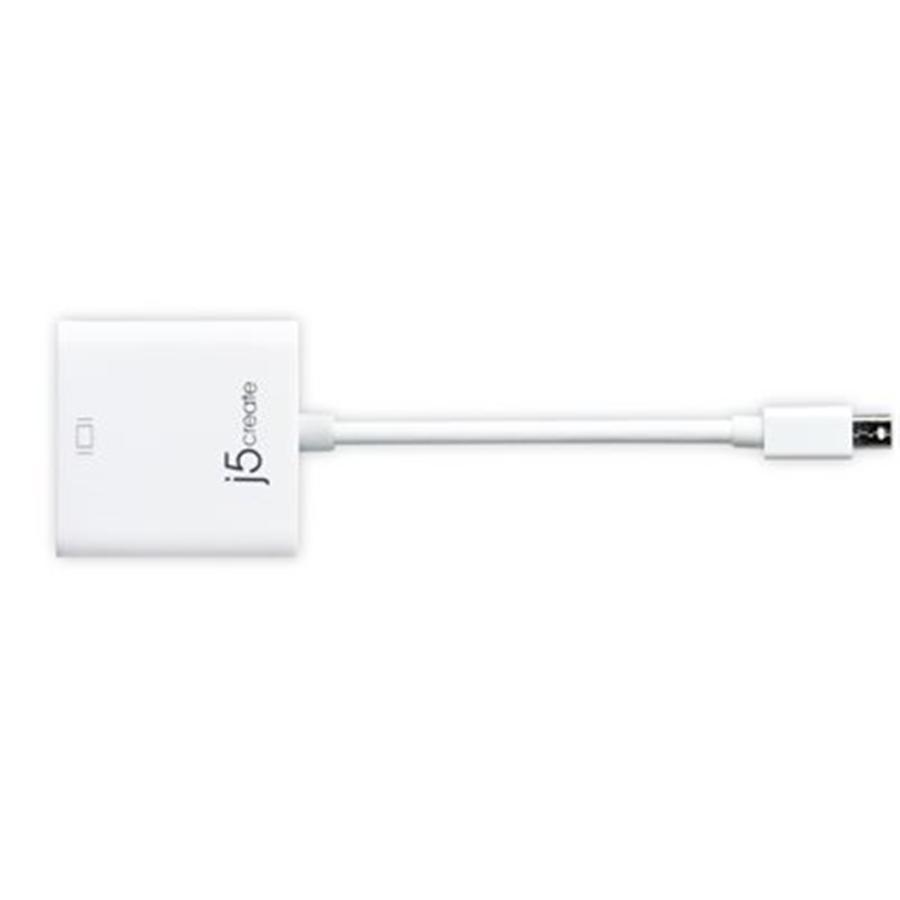 J5Create - Adaptateur Mini DisplayPort à DVI, Blanc - Simple Boutique