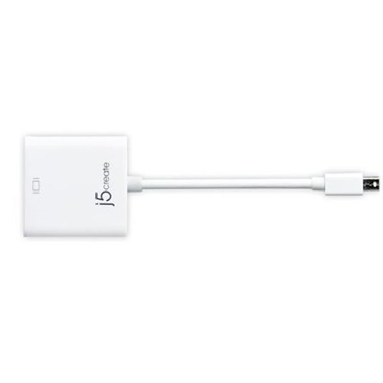J5Create - Adaptateur Mini DisplayPort à DVI, Blanc - Simple Boutique