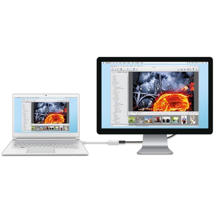 J5Create - Adaptateur Mini DisplayPort à HDMI 4K, Blanc - Simple Boutique