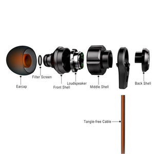 JBL T180A Écouteurs Bouton avec Télécommande et Micro Noir - Simple Boutique