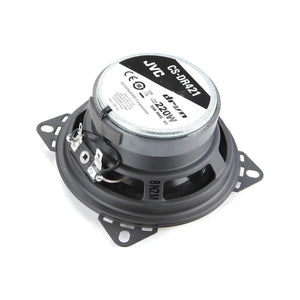 JVC CS-DR421 JVC CS-DR421 Haut-Parleurs Stéréo Coaxiaux 4'' 2 Voies 220W, Pour Voiture, Noir - Simple Boutique
