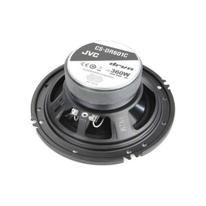 JVC CS-DR601C Haut-Parleurs Composant Bidirectionnels 6-1 / 2 "/ Puissance Max. 360W, Pour Voiture, Noir - Simple Boutique