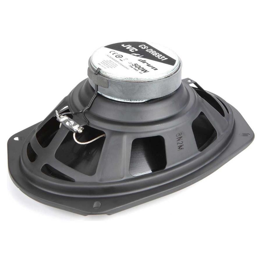 JVC CS-DR6931 6 x 9" Haut-Parleurs Stéréo Coaxiaux 3 Voies 500W, Pour Voiture, Noir - Simple Boutique