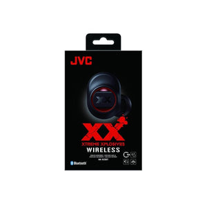 JVC - Écouteurs Intra-Auriculaire Sans-Fil avec Basses Profondes, Bluetooth 5.0, True Wireless, Boitier de Recharge Inclus, Noir - Liquidation Vente Finale - Simple Boutique