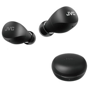 JVC HA-A6T-B - Écouteur Sans-Fil Intra-Auriculaire, Bluetooth 5.1, Avec Boitier de Recharge et Commande Tactile, Noir - Simple Boutique
