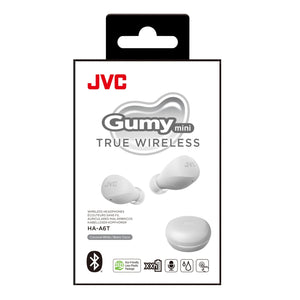 JVC HA-A6T-W - Écouteur Sans-Fil Intra-Auriculaire, Bluetooth 5.1, Avec Boitier de Recharge et Commande Tactile, Blanc - Simple Boutique