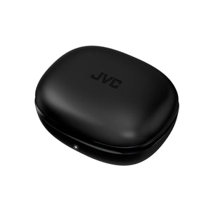 JVC HA-EC25T - Écouteurs Intra-Auriculaires Sans-Fil pour le Sport, Bluetooth 5.1, Avec Boitier de Recharge et Commandes Tactiles, Noir - Simple Boutique