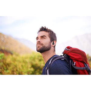 JVC HA-EC25T - Écouteurs Intra-Auriculaires Sans-Fil pour le Sport, Bluetooth 5.1, Avec Boitier de Recharge et Commandes Tactiles, Noir - Simple Boutique
