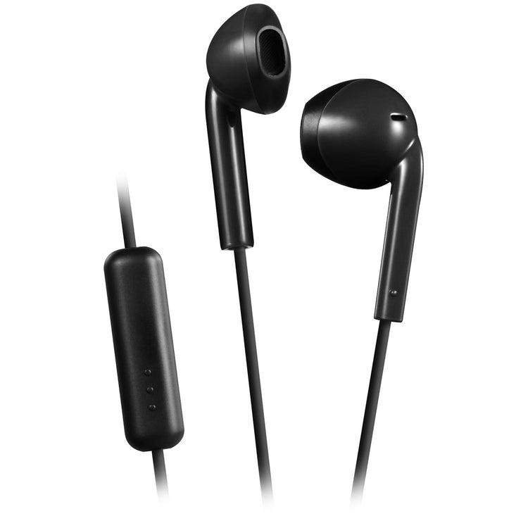JVC HA-F17M-B - Écouteurs Filaires Intra-Auriculaires avec Télécommande et Microphone Intégrés, Noir - Simple Boutique