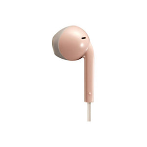 JVC HA-F19BT-PT Écouteurs Retro Bluetooth avec Microphone et Télécommande Rose - Simple Boutique
