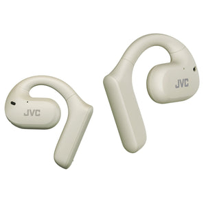 JVC HA-NP35T - Écouteurs à Oreille Ouverte Sans-Fil, Bluetooth 5.1 avec Commandes Tactiles, Blanc - Simple Boutique