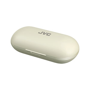 JVC HA-NP35T - Écouteurs à Oreille Ouverte Sans-Fil, Bluetooth 5.1 avec Commandes Tactiles, Blanc - Simple Boutique