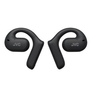 JVC HA-NP35T - Écouteurs à Oreille Ouverte Sans-Fil, Bluetooth 5.1 avec Commandes Tactiles, Noir - Simple Boutique